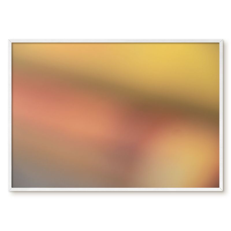 Tablica Magnetyczna Wielofunkcyjna Ścienna Tulup 100x70 cm Kolorowy blask - Biała rama Do salonu, sypialni 1 szt.