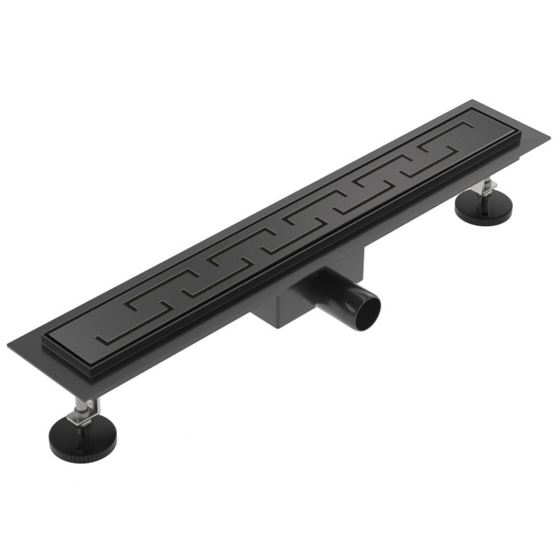 Odpływ liniowy SEVANTE z maskownicą WK075 70 cm czarny FLAT 1szt.