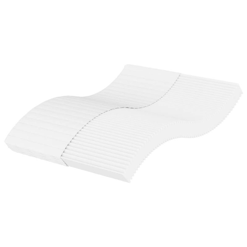 Materac Piankowy WaszeMeble Średnio Twardy 120x220 cm Biały WM-4016641 1 szt.