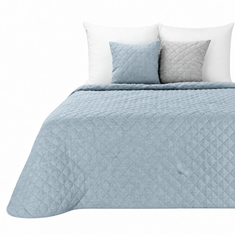 Narzuta dekoracyjna Eurofirany 170x210 cm niebieska 1 szt.