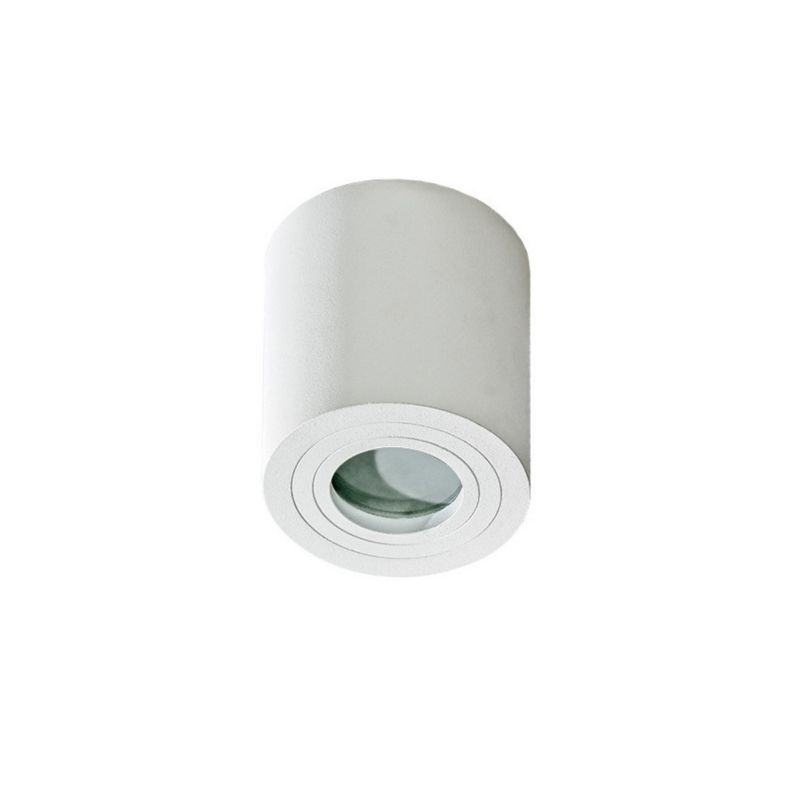Lampa Azzardo Brant Round Ip44 Az2690 Natynkowa Biała 1 szt.