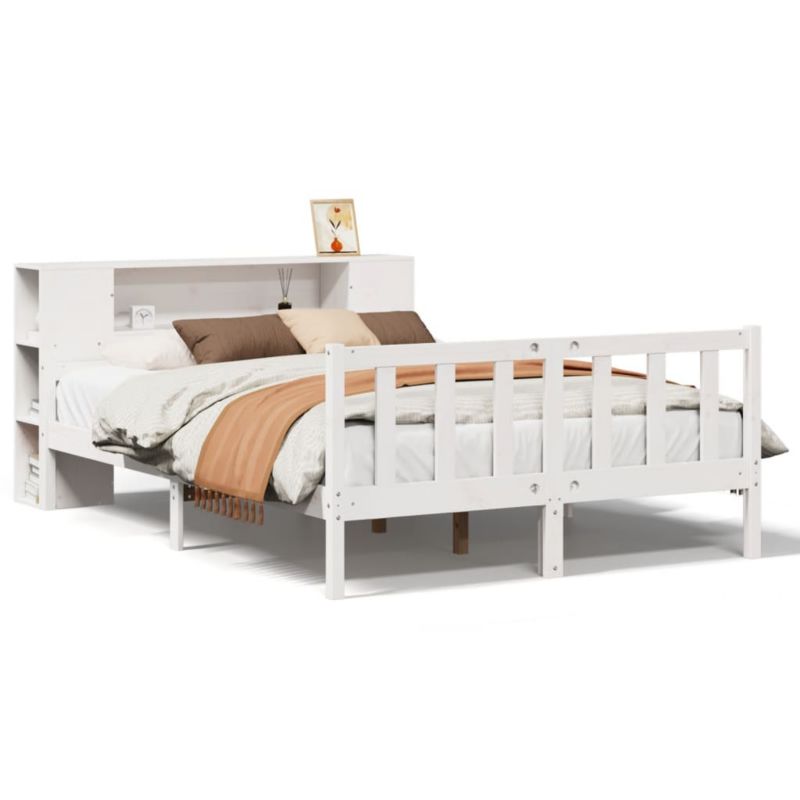 Rama łóżka WaszeMeble 150x200 cm Biały sosna WM-3322089 1 szt.
