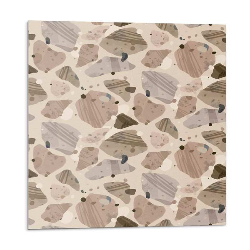 Kafelki samoprzylepne Wallfluent 30x30 cm Geometria kamiennych kształtów 9 szt.