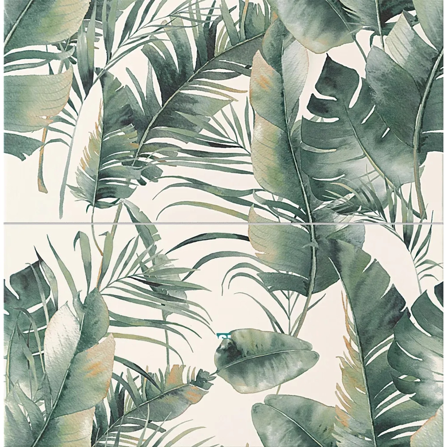 Dekor Burano Green 60,8 x 61,8 cm