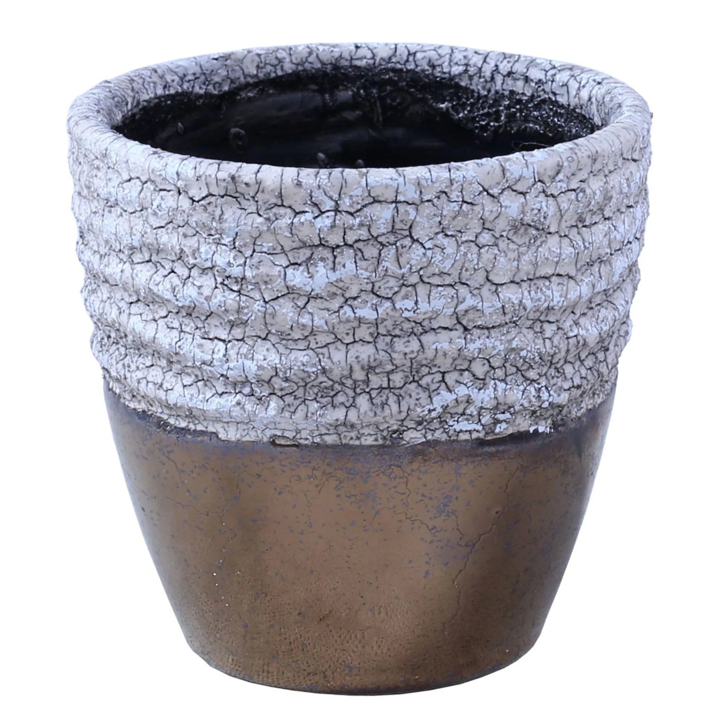 Osłonka biało-brązowa - 21 cm