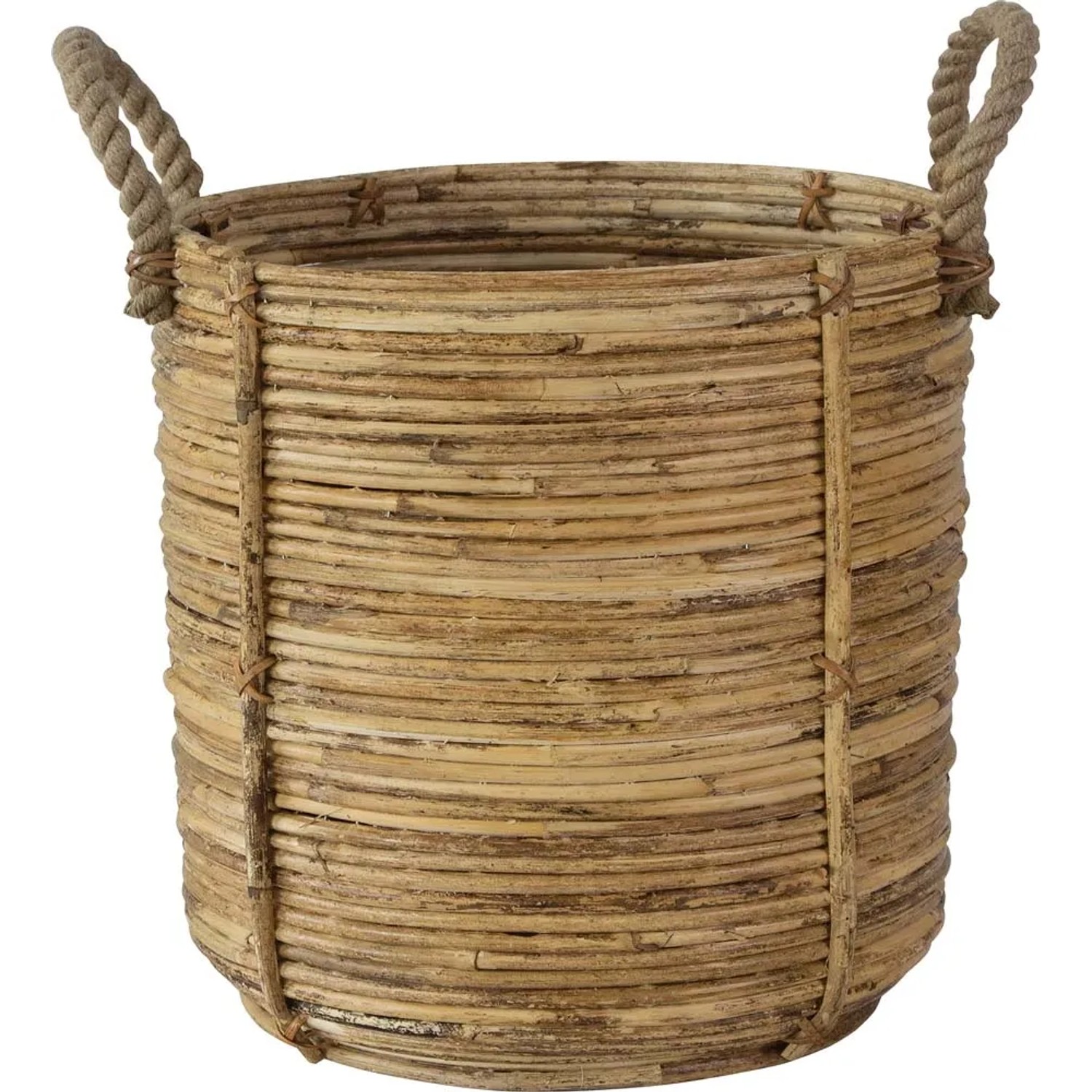 Kosz Bamboo naturalny - śr. 39 cm