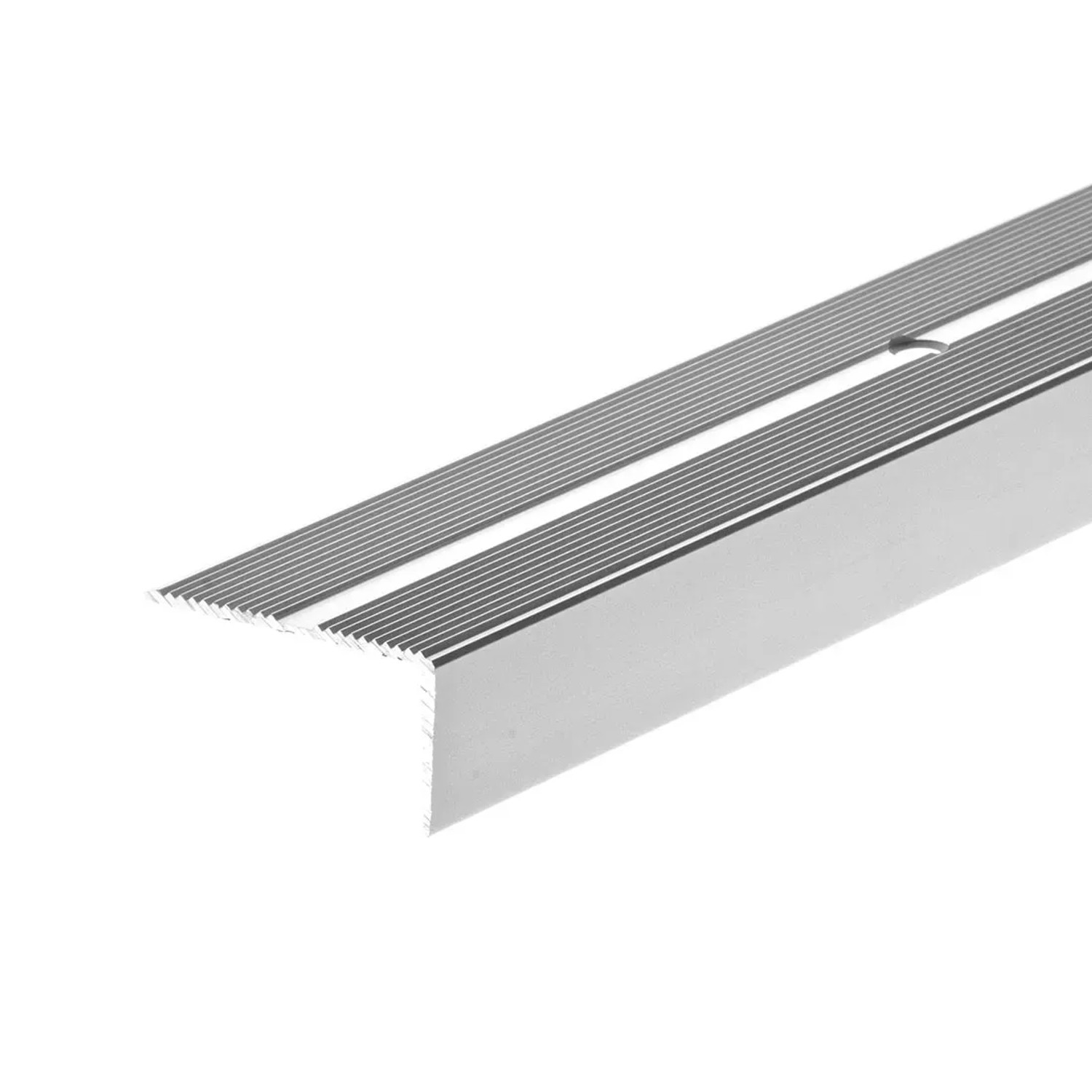 Cezar Profil schodowy aluminiowy 40x20 mm x 2 m srebrny