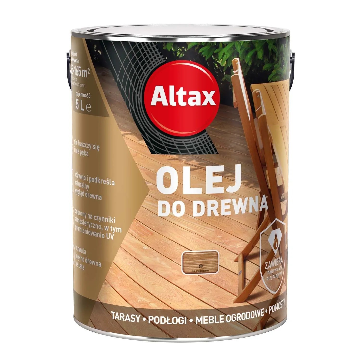Altax Olej do drewna tik 5l