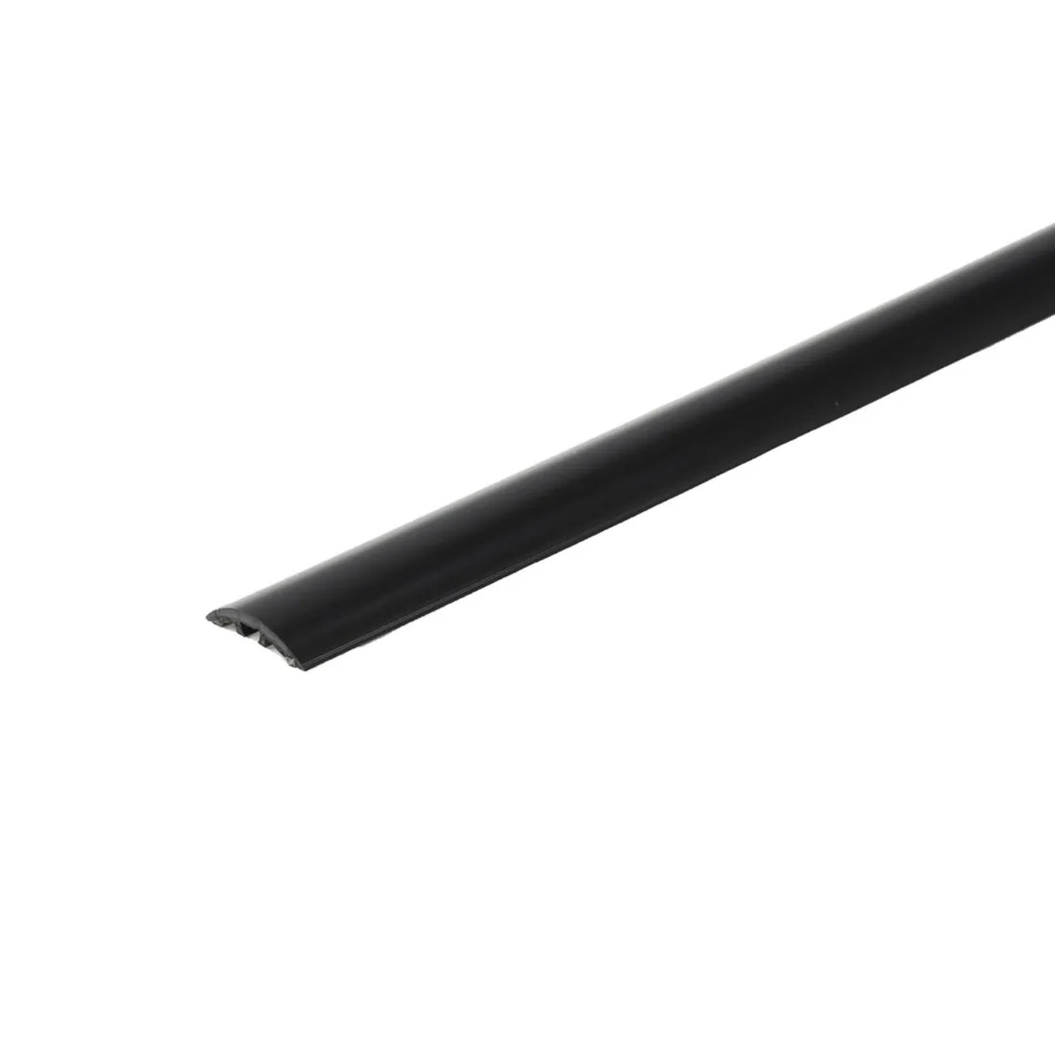Cezar Profil podłogowy wciskany PCV szer. 30 mm dł. 0,9 m czarny