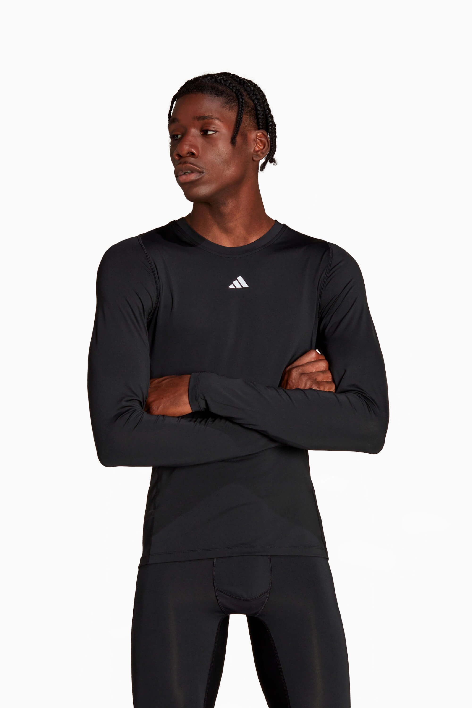 Koszulka Termoaktywna adidas Techfit LS - Czarny