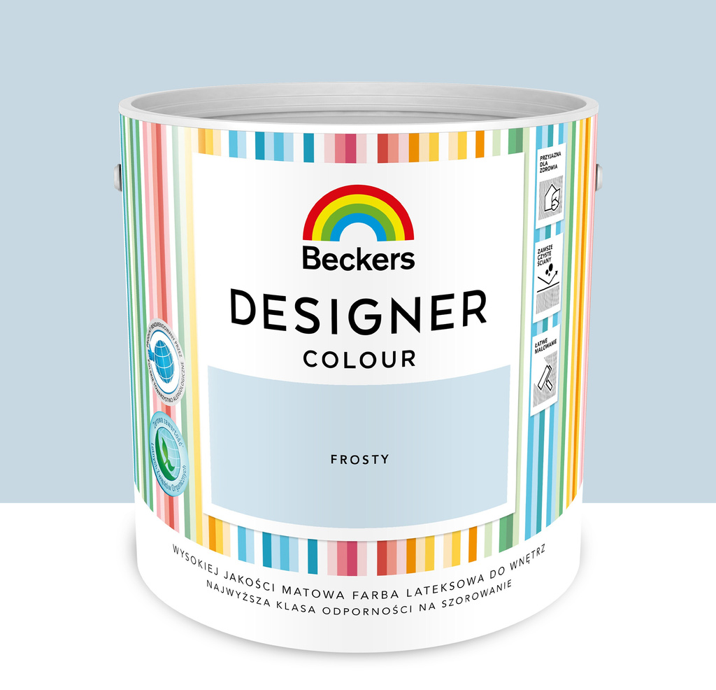 Farba lateksowa Beckers Designer 2,5L Frosty