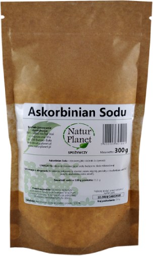Natur planet - askorbinian sodu, 300 g