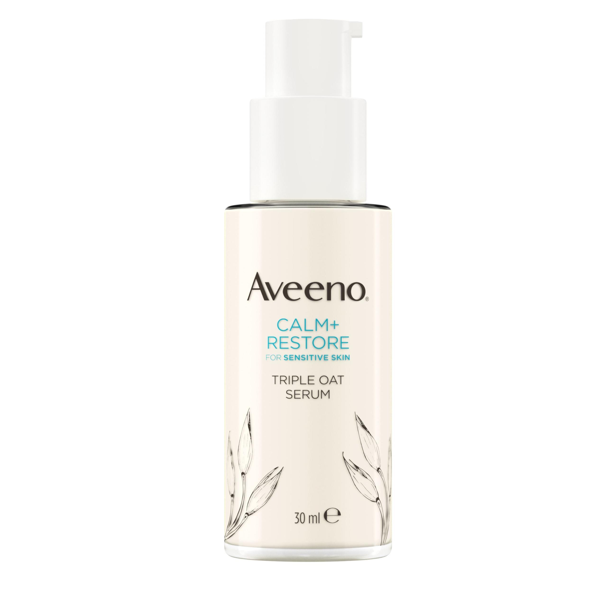 Aveeno - calm+ restore serum z kompleksem z potrójnym owsem, 30 ml