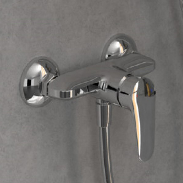 Villeroy & Boch O.Novo Start bateria prysznicowa ścienna chrom TVS10530111061 - Wysyłka w 24h