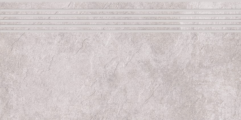 Cersanit Morenci stopnica 59,8x29,8 cm jasny szary