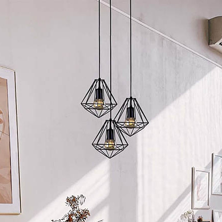 Kaja Marko lampa wisząca 3x60W czarna K-4006 - Wysyłka w 24h