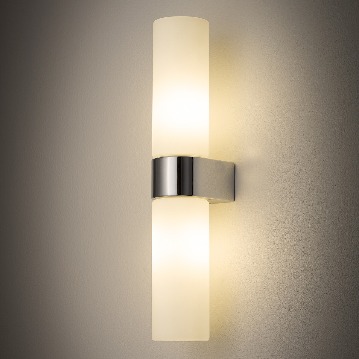 Nowodvorski Lighting Natalie kinkiet 2x10 W biały-chrom 10726 - Wysyłka w 24h