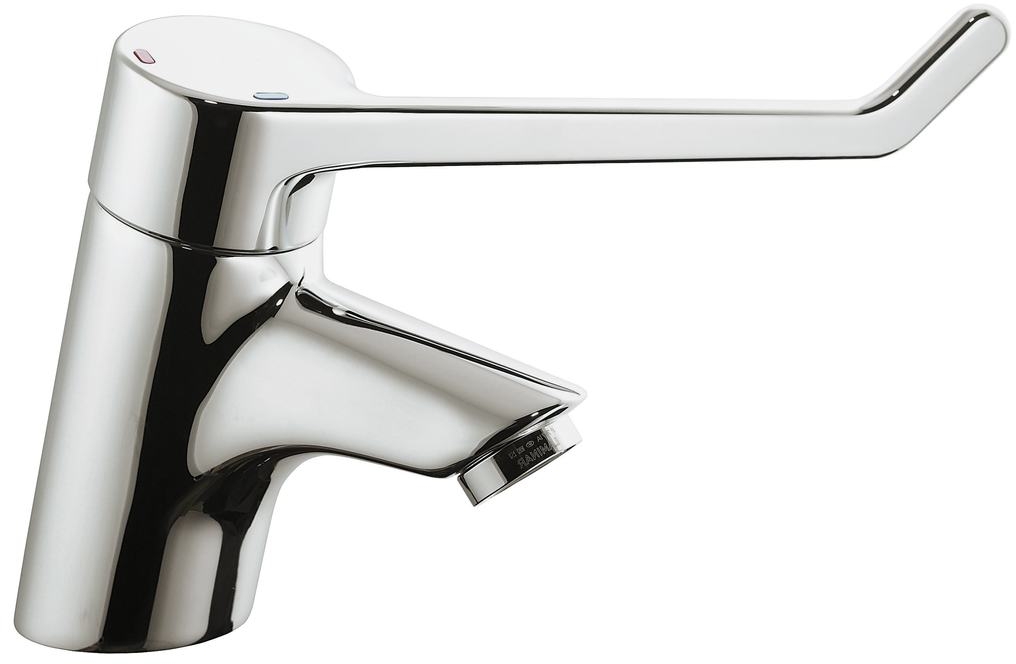Ideal Standard Ceraplus bateria umywalkowa stojąca z uchwytem medycznym chrom B8221AA
