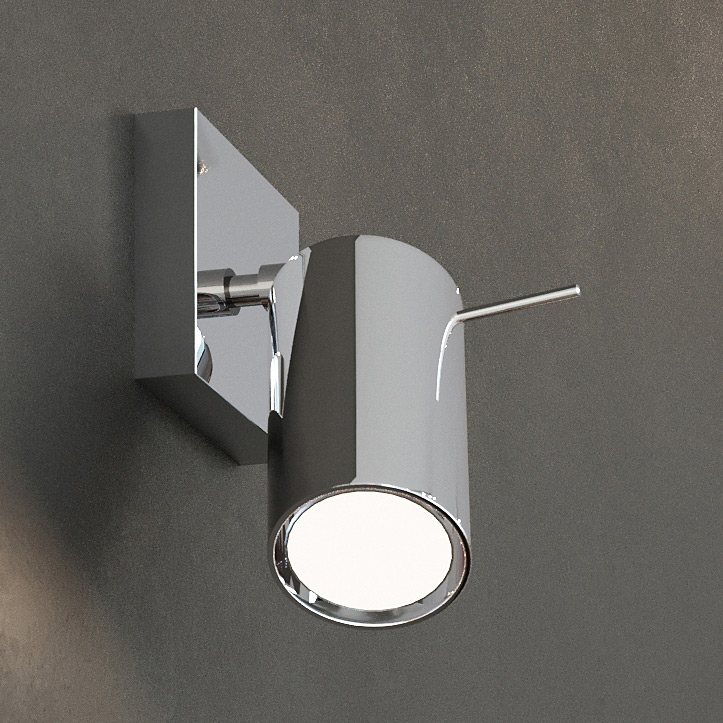 Sollux Lighting Ring kinkiet 1x6W chrom SL.0727