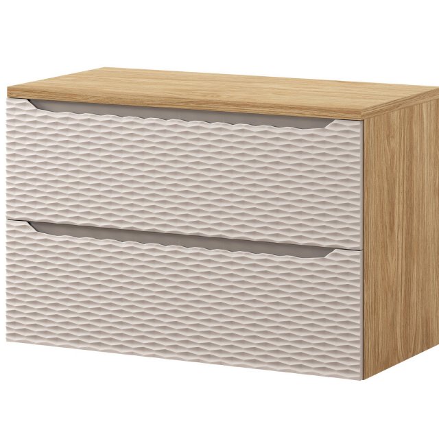 COMAD Szafka podumywalkowa OCEAN BEIGE z blatem 90 cm