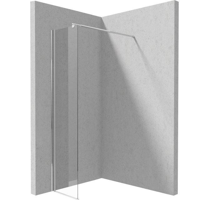 DEANTE Ścianka prysznicowa KERRIA PLUS walk-in boczna 30 cm chrom KTS