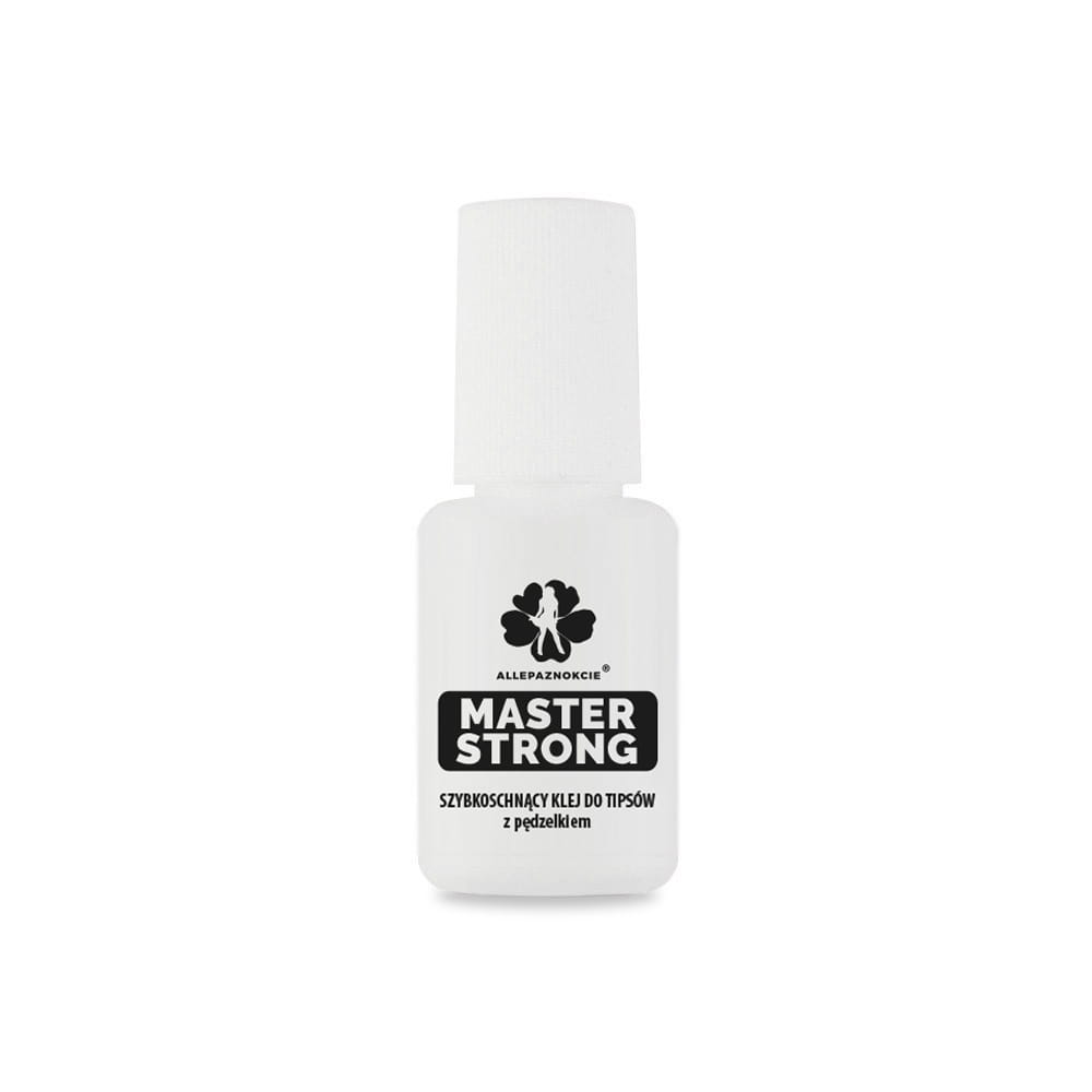 Szybkoschnący klej do tipsów z pędzelkiem Master Strong Nail Glue 8 g