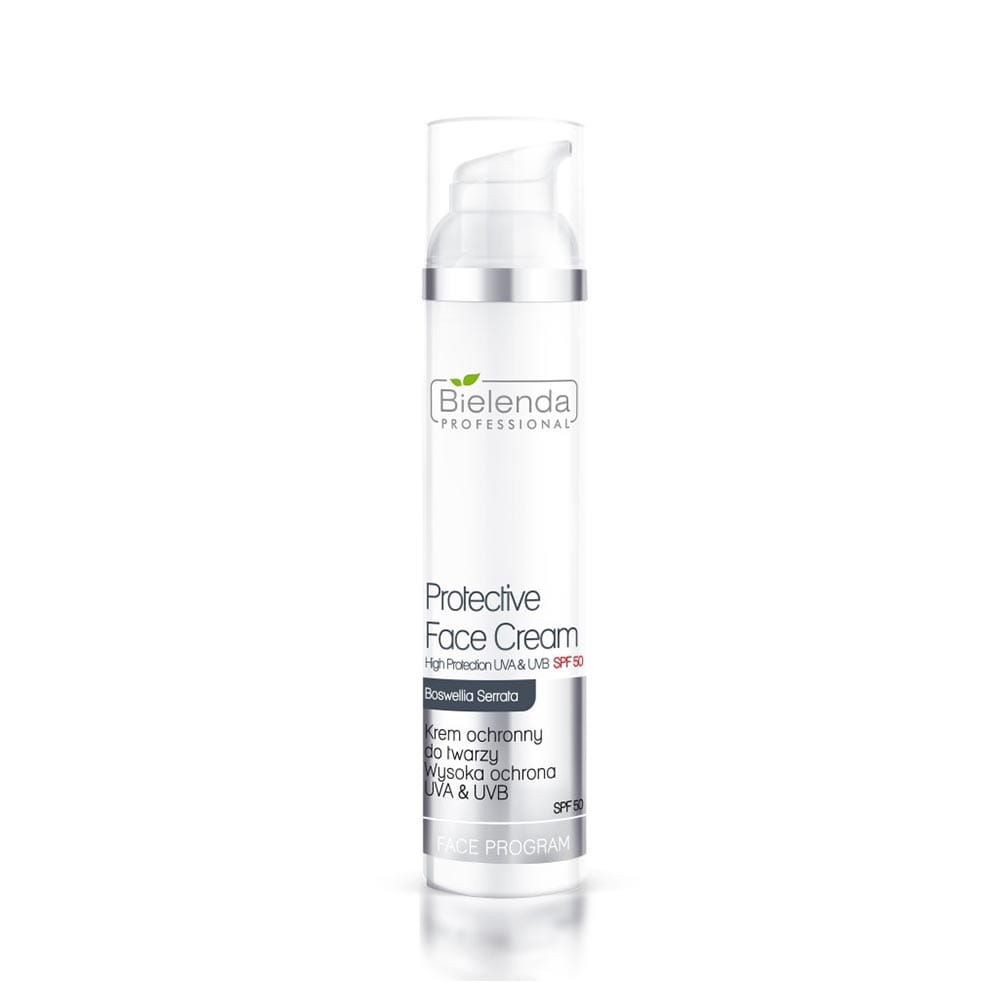 Krem ochronny do twarzy Bielenda wysoka ochrona uva i uvb spf 50 100 ml