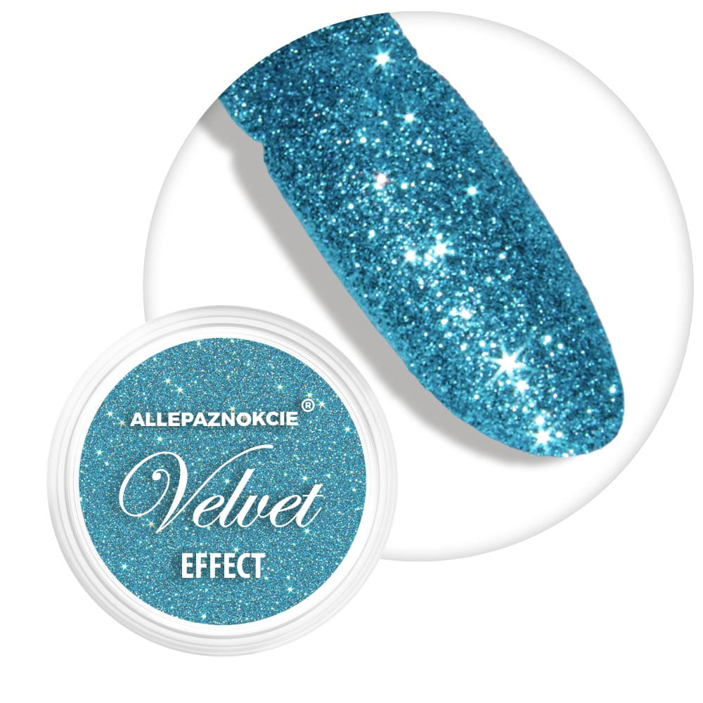 Pyłek do paznokci Velvet Effect Allepaznokcie 1,5 g Nr 13