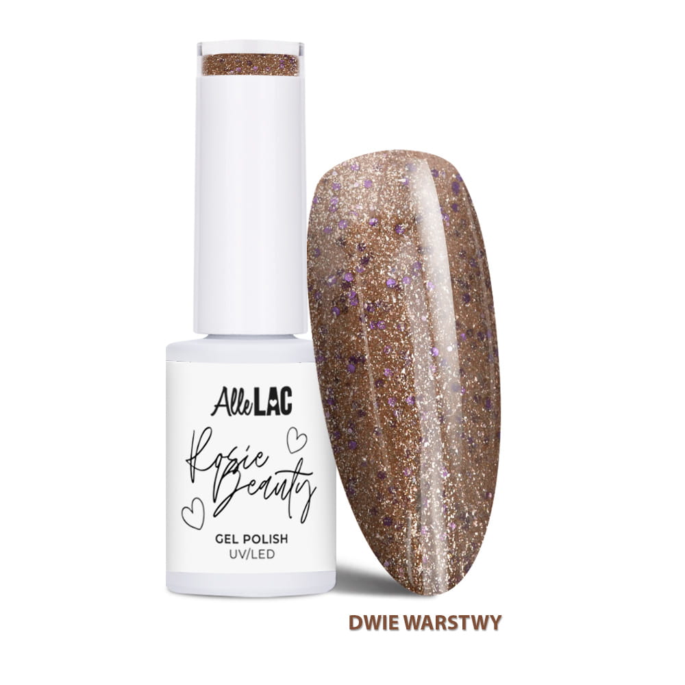 Lakier hybrydowy LED/UV Gel Polish AlleLac x Rosie Beauty Fireworks HEMA/Di-HEMA Free 6g