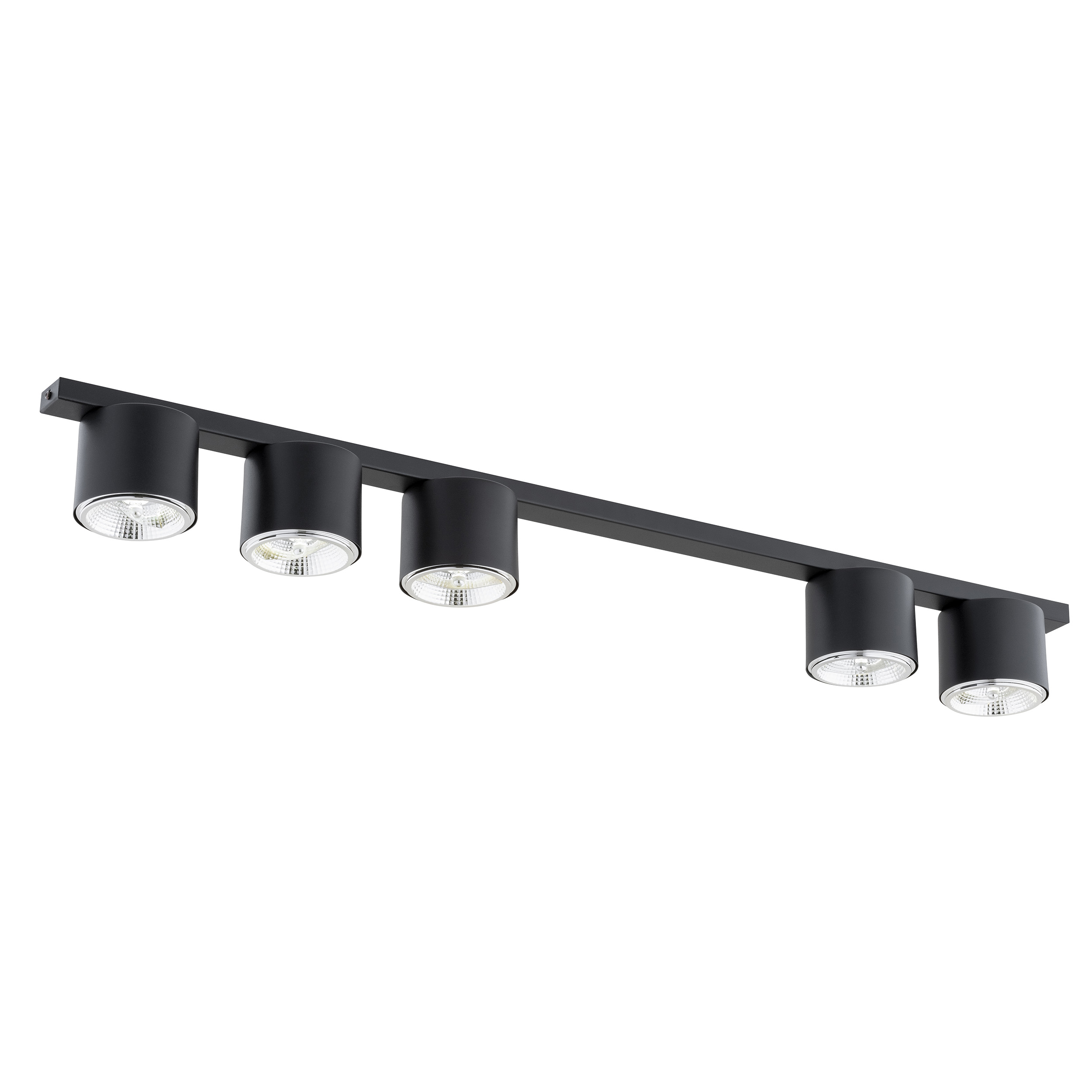Darmowa Dostawa - Lampa podsufitowa 5x10 W czarna Emibig Nano 13105
