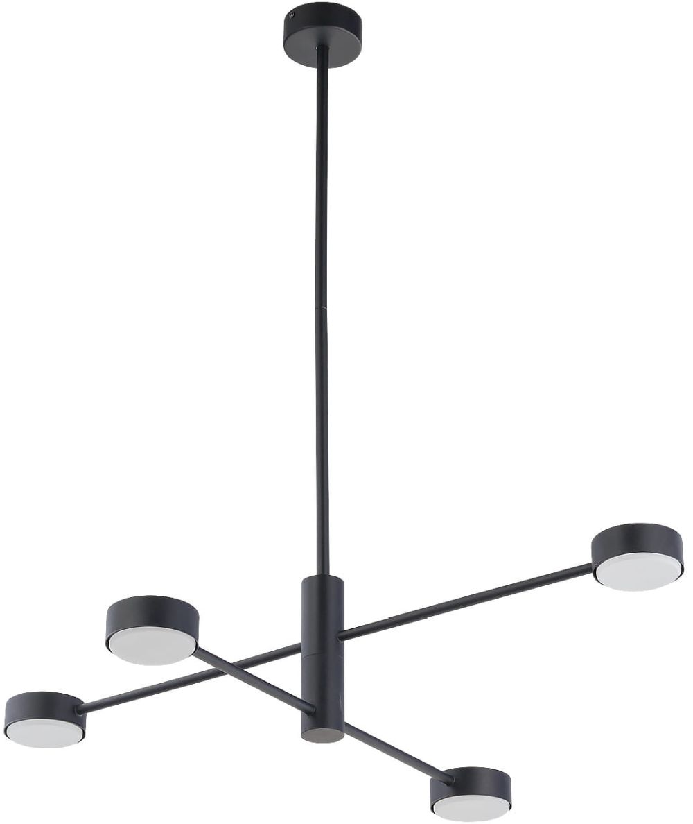 Darmowa Dostawa - Lampa podsufitowa 4x12 W czarna Nowodvorski Lighting Orbit 7945