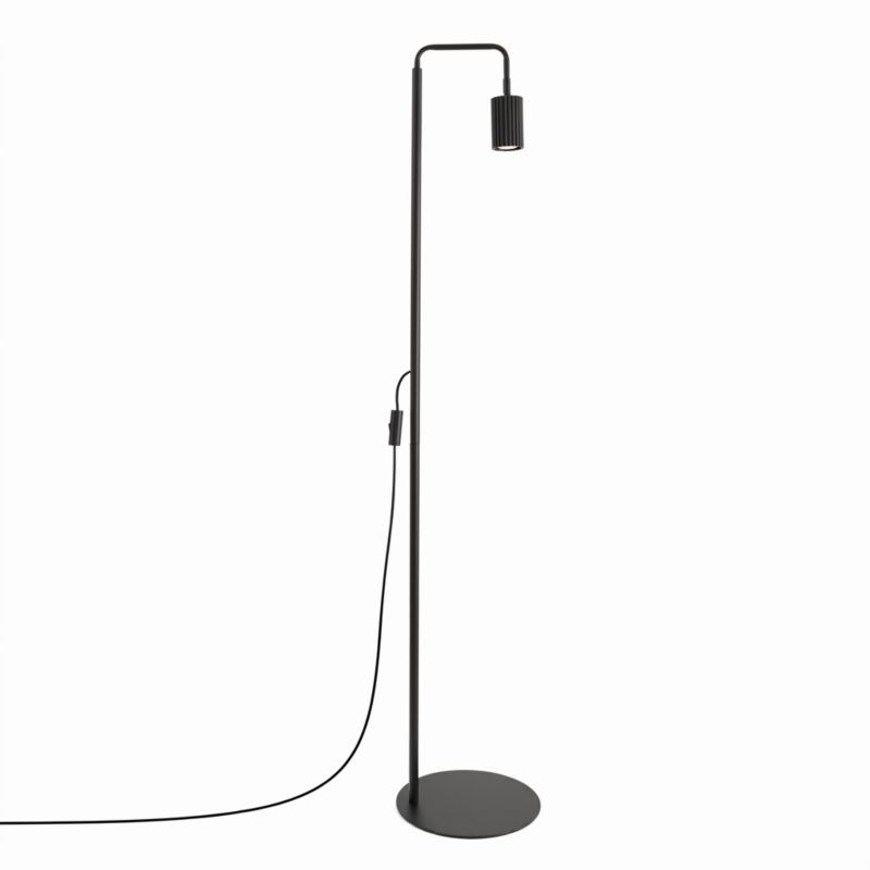 Lampa podłogowa KARBON 1 czarna Sollux Lighting 1 szt.