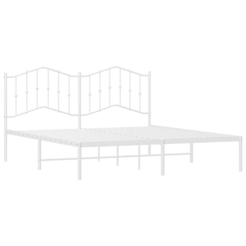 Łóżko metalowe WaszeMeble 183x213 cm biała WM-373843 1 szt.
