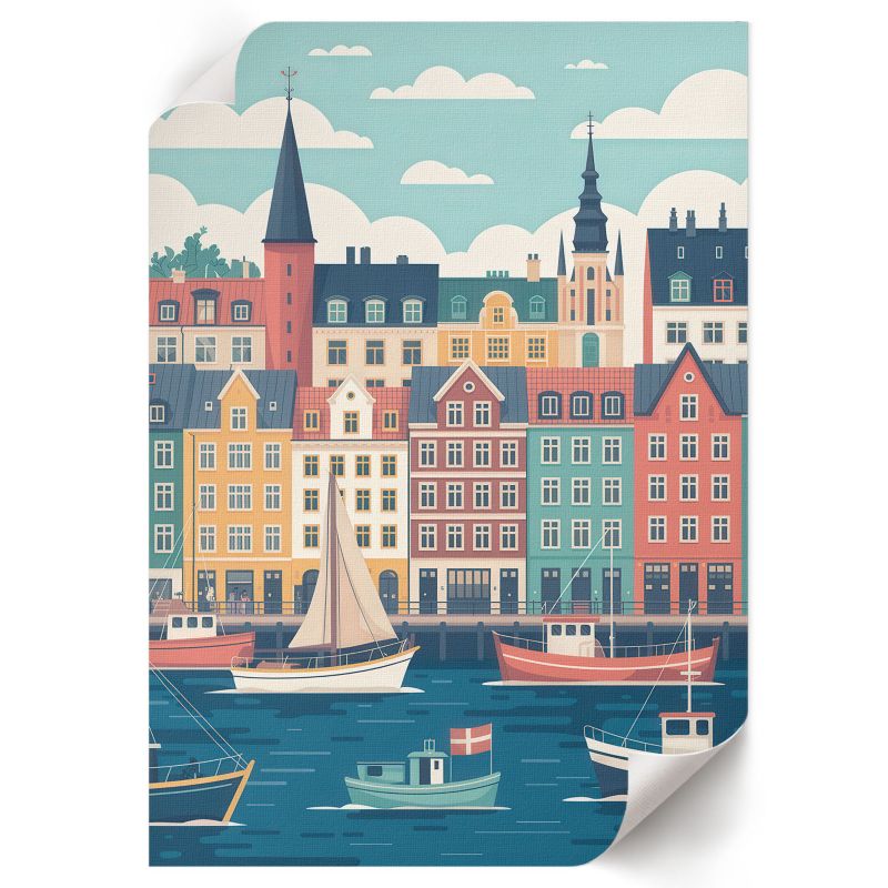 Plakat ArtPrintCave 59,5x84 cm Skandynawia urok Impuls 1 szt.