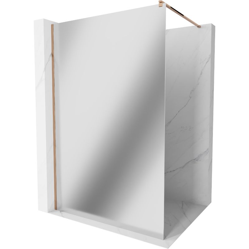 Ścianka prysznicowa Mexen Kioto różowe złoto 120x200 cm 800-120-101-60-50 1 szt.