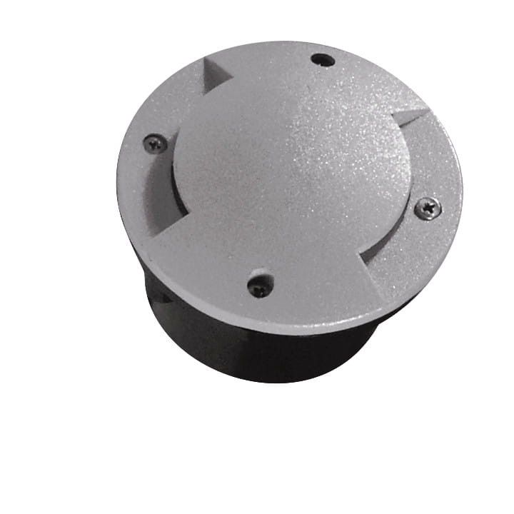 Lampa gruntowa najazdowa Kanlux Roger szara LED 1W 6000K IP66 wym: 7 x 10 x 10 cm metal - 1 szt.