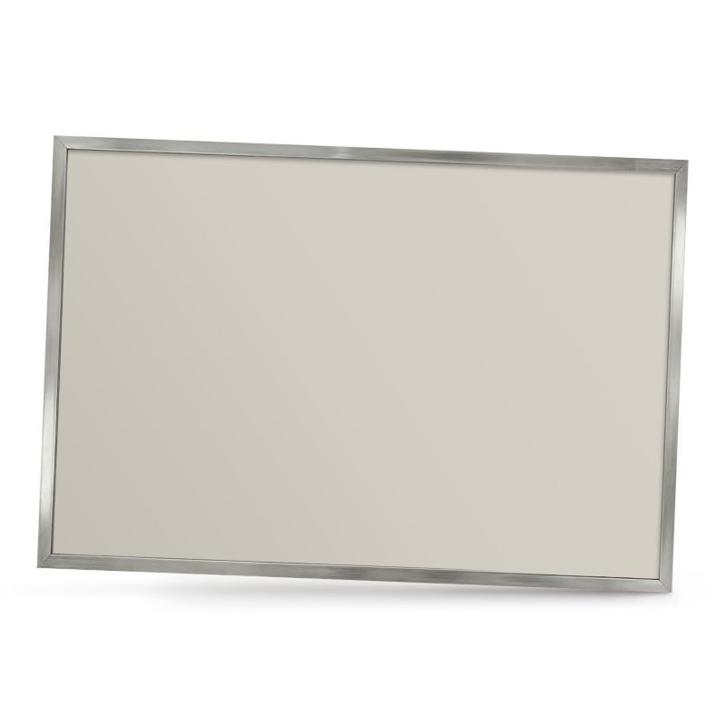 Dekoracyjna tablica magnetyczna ArtPrintCave 60x40 Ciepły kamienny w srebrnej ramie 1szt