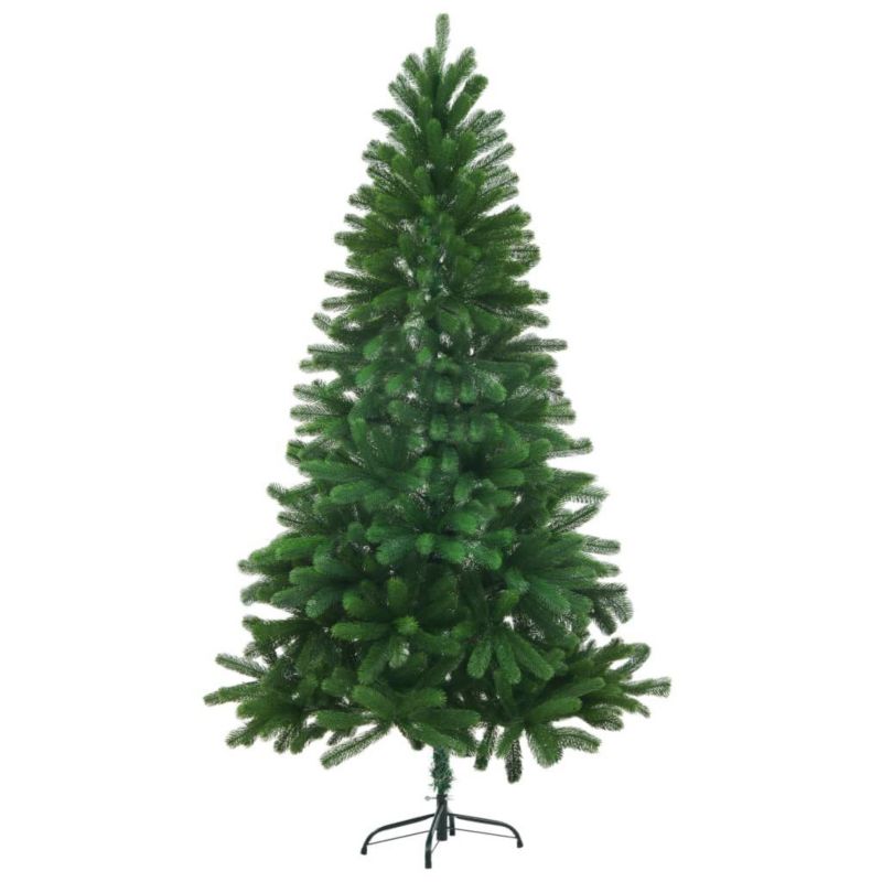 Choinka sztuczna VidaXL z realistycznymi igłami 150 cm zielony 1 szt.