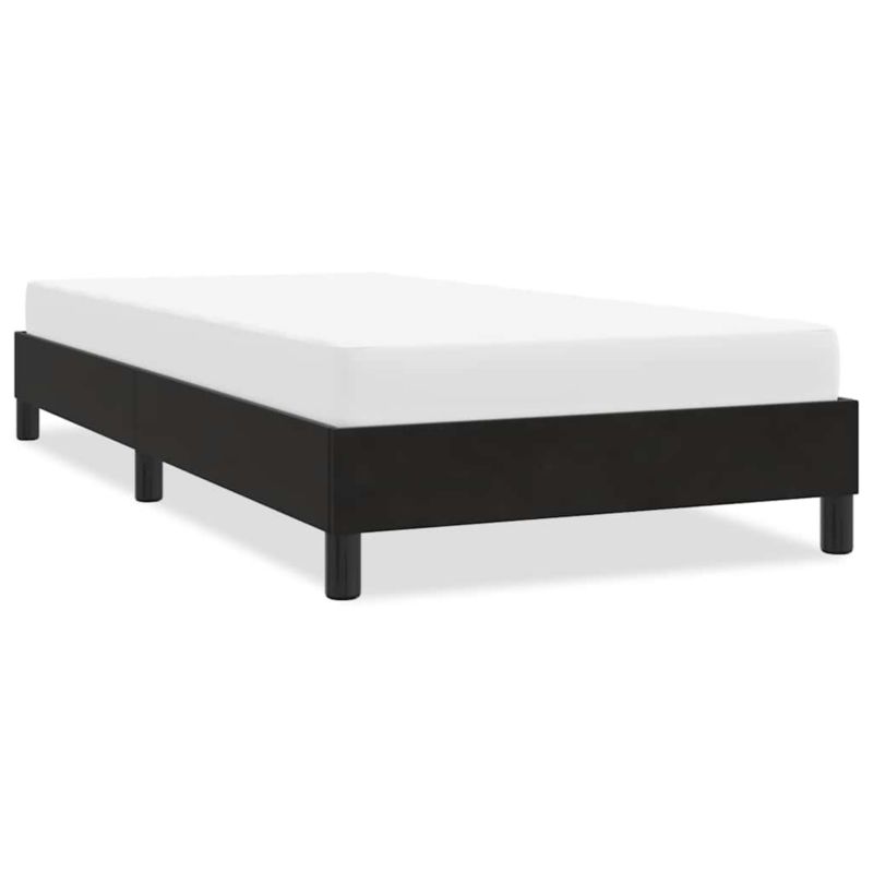 Łóżko tapicerowane WaszeMeble 80x200 cm Czarny aksamit WM-4101333 1 szt.