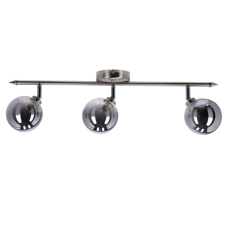 Lampa sufitowa grafitowe kule Candellux Rodia szaro-dymiona 3xG9x40W IP20 wym:18x66x10cm - 1 szt.
