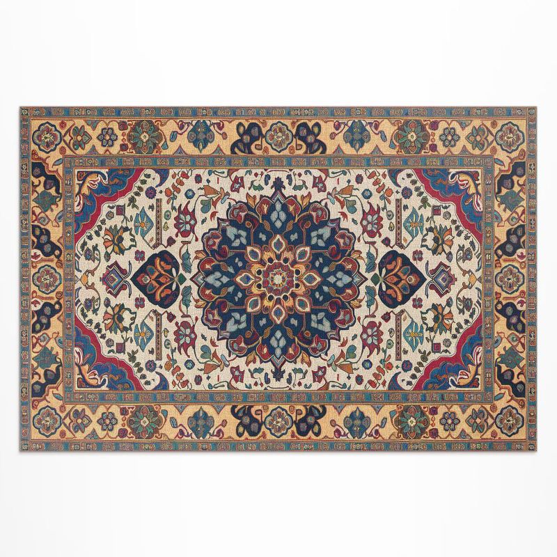 Dywan Winylowy Zewnętrzny Wallfluent 150x225 cm ornament w stylu perskim 1 szt.