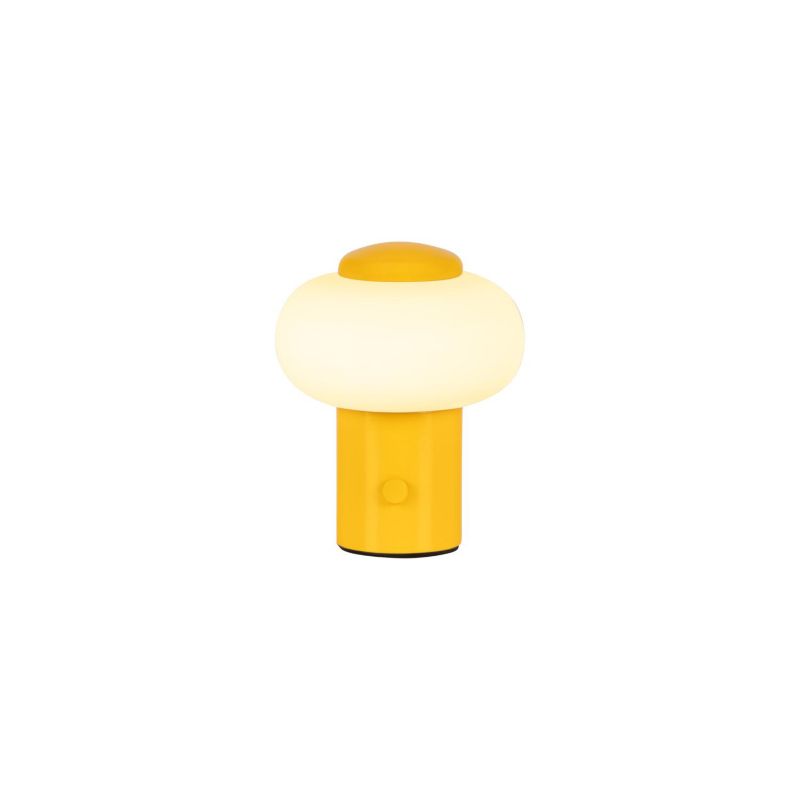 Lampa stołowa Lucide GUSTAV żółta LED 0.8W 2700K 60lm IP20 wym: 9,5x8x8cm - 1 szt.