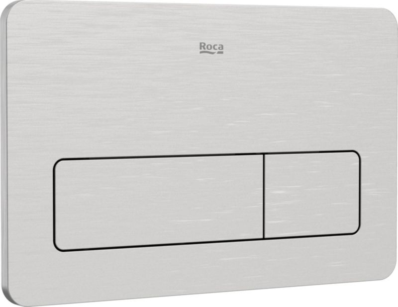 Przycisk spłukujący WC Roca PL3 inox jednofunkcyjny antywandal stal nierdzewna 1 szt.