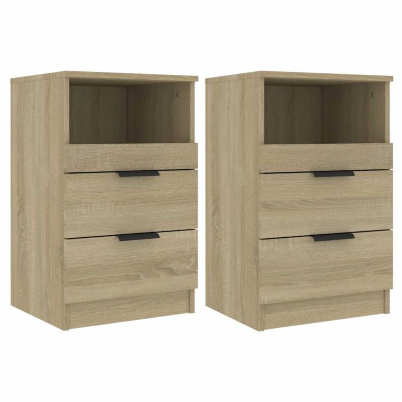 Szafki nocne WaszeMeble dąb sonoma WM-811239 2 szt.
