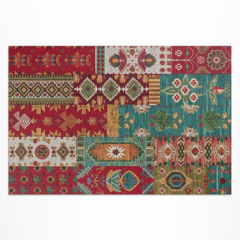 Balkonowy Dywan Winylowy UV Wallfluent 120x180 cm Wzorzysta abstrakcyjna w stylu tureckim 1 szt.