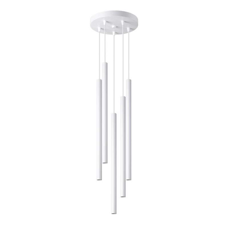 Lampa sufitowa Pure Lume VELINO biała 5xG9x8W IP20 wym:110x25x25cm - 1 szt.