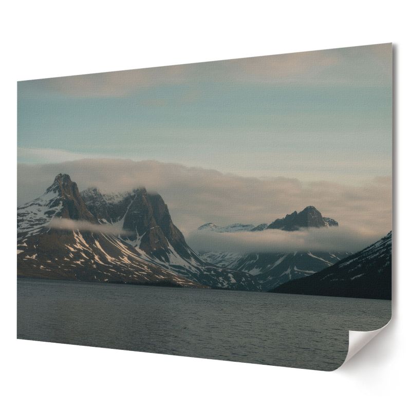 Plakat na ścianę Wallfluent Format A3 Górska panorama Artysta Nitrozine 1 szt.