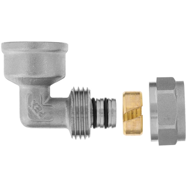 Kolano Kolanko Hydrauliczne GW 3/4"x20x2 Wkładka Aluminiowa 95C INVENA 1 szt.