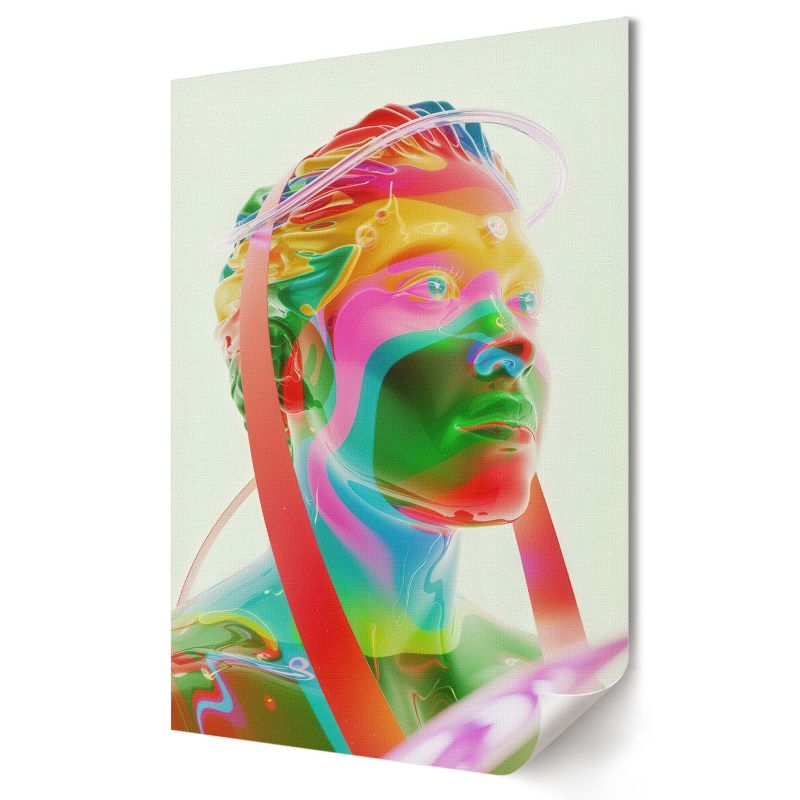 Plakat canvas Wallfluent Format A4 Kolorowy sen Studio Perspective Lab 1 szt.
