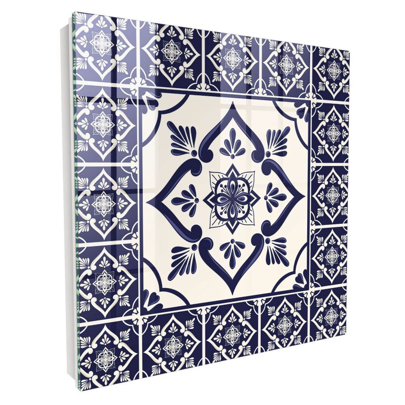 Nowoczesna Skrzynka Na Klucze Tulup 30x30 cm Klasyczna elegancja - Biała - Otwierana na lewo 1 szt.
